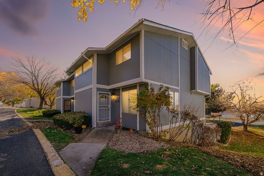 Beautifully maintained 3-bedroom, 2.5-bath end-unit townhome featuring an open and functional 1,788 sq. ft. floor plan. The spacious layout offers a large primary suite, two comfortable family/living areas, and laundry conveniently located on the second floor.  Recent upgrades include a new roof (2024), updated flooring (2023), extended Trex deck (2022), and new carpet upstairs (2024), providing a move-in-ready home with modern comfort. Enjoy central air, a swamp cooler removal (2022), and numerous system updates including a newer water heater and partial furnace replacement.  Take in the beautiful mountain views from the home's two decks, and enjoy the privacy of being a corner end unit. Located in a desirable area close to Hill Air Force Base, freeway access, shopping, and restaurants, with monthly RV parking available for rent.