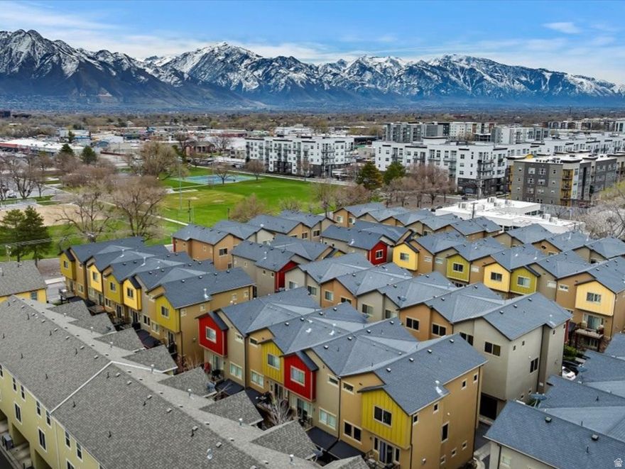 PRICE IMPROVEMENT!  HOA pays for insurance, earthquake insurance, water, sewer, trash, maintenance and snow removal. Best value in a trendy location!  In the heart of South Salt Lake, discover the perfect blend of contemporary design, generous space, and unparallel convenience in this stunning townhome.  The heart of this home is its open concept living area. The floor plan seamlessly connects the living, dining, and kitchen spaces, making it perfect for entertaining and daily family life. The kitchen features stylish granite countertops including a huge island and shaker cabinets throughout. Here you will find 4 bedrooms and 3 baths, a huge primary bedroom, walk-in closet, with an en-suit bath. Spacious 2 car garage, outdoor balcony perfect for gardening or relaxing. Close to freeways and shopping. All appliances are staying including washer and dryer! Square footage is provided as courtesy estimate only. Buyer is advised to verify all.