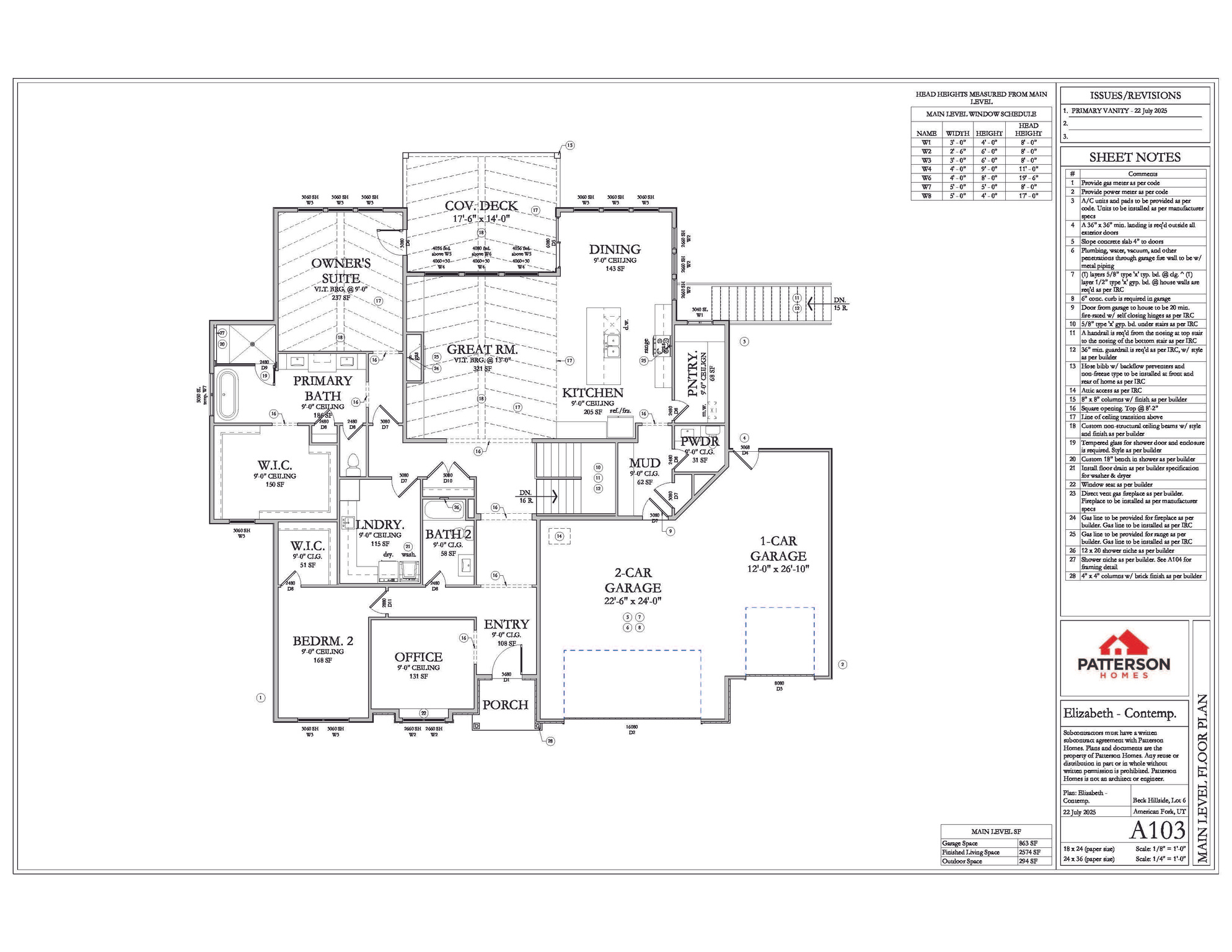 BECK HILLSIDE ESTATES - Residential