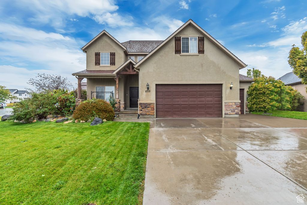 Photo of 8715 N CLUBHOUSE LN, Eagle Mountain, UT 84005 (MLS # 2115202)