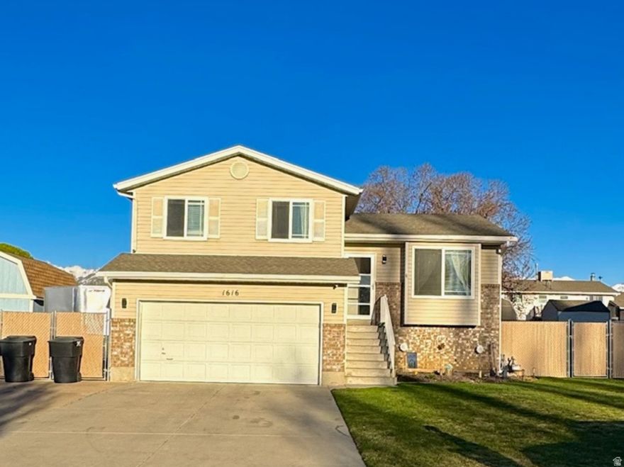 This beautifully maintained 4-level split offers 3 spacious bedrooms, 2 full bathrooms, and a 2-car garage-plus an unfinished basement ready for your personal touch and future growth. Plus a nice RV Pad perfect for extra parking or toys! Enjoy peace of mind with major updates already done for you, including a new roof (2020), updated flooring, a water heater (2022), and a newer AC and furnace (2020). Every detail adds comfort and value, making this home truly move-in ready. Out back, you'll find your own private retreat-a secluded backyard with an open patio that's perfect for relaxing evenings, entertaining guests, or weekend BBQs. Nestled in a quiet, desirable neighborhood, this home offers the perfect balance of tranquility and convenience, with easy access to shopping, schools, and the freeway. Step into your next home with space, style, and endless potential! Opportunities like this don't last-schedule your private showing today and come see the potential for yourself!  Square footage figures are provided as a courtesy estimate only and were obtained from the county.  Buyer is advised to obtain an independent measurement.