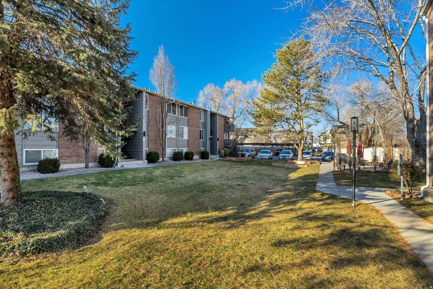 Well-maintained & updated 2-bedroom, 1-bath condo in the Century Villa complex, centrally located in South Salt Lake. Recent updates include new windows, fresh paint throughout, new kitchen appliances, and new LVP flooring. Enjoy the security and convenience of a gated community with easy access to shopping, dining, and major routes for a timely commute.   Square footage figures are provided as a courtesy estimate only and were obtained from the county records.  Buyer is advised to obtain an independent measurement.