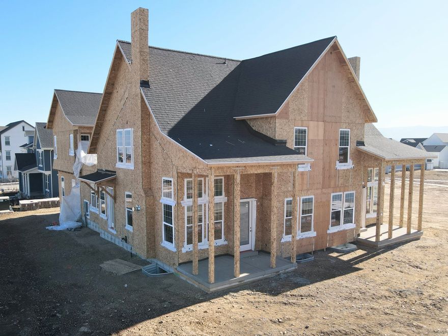 Main-Level Living on the Waterfront with a finished basement! This corner lot is perfectly positioned facing the new Watercourse, ideal for paddle boarding, kayaking, and enjoying nearby running trails. Enjoy a spacious great room and kitchen, complete with an impressive butler's pantry. The primary suite and laundry are conveniently located on the main level for true main-level living. Upstairs, you'll find an open loft and an outdoor deck engineered to support a hot tub and an unfinished area above the garage. The beautiful "Coventry" home is under construction. Price includes designer upgrades and options! *Interior photos are of a model home with the same floor plan and are provided for example purposes only. Upgrades and finishes may vary* Estimated Summer 2026 Completion