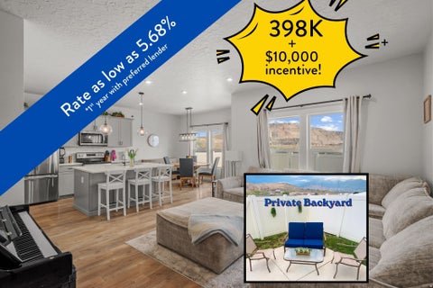 Townhouse For Sale - 4477 E Hurstbourne Dr<br/> Eagle Mountain, UT 84005