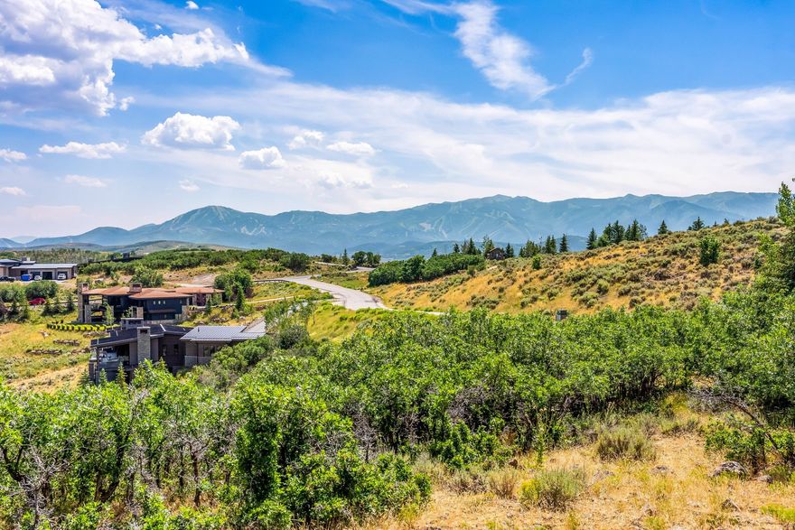 A Rare Promontory Homesite with Sweeping Views from the Uintas to Deer Valley & Park City Mtn Resort -- This custom homesite is in the prestigious neighborhood of Deer Crossing with panoramic views to the south/southwest of the Uinta Mountains, Deer Valley and Park City ski resorts. Centrally located and just a short walk to the Promontory Village amenities. Spend your time playing tennis, working out, hanging at the Shed, or grabbing a steak at the amazing Hearth restaurant. Just minutes from downtown Park City, Promontory stretches over 7,200 acres and is the perfect four-season mountain club for all ages, offering a wide array of activities for the whole family. Common area amenities are available upon acquiring a separate Club Membership.