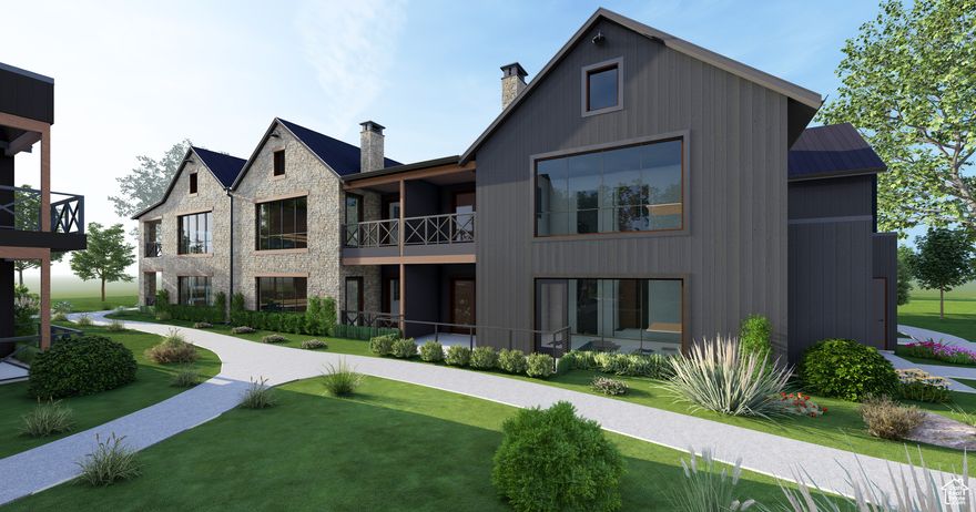 Discover your new four-season getaway at Homestead, Autograph Collection Residences where 140 years of hospitality meet modern mountain luxury in Utah's scenic Midway. This beautifully appointed 2-bedroom 1,358 sq ft ADA residence blends rustic charm with contemporary comfort, featuring reclaimed materials, natural textures, exposed wood beams, and elegant glass accents. Designed with an open layout and refined finishes, this space offers timeless style and a warm connection to nature. Furnishings are delivered to perfectly compliment the high-quality design, architecture, and build integrity.   Enjoy resort ambiance, restorative escapes, and easy access to world-class skiing and year-round adventure in the Wasatch Mountains. The luxurious Homestead, Autograph Collection Residences offer the best of both worlds: quiet mountain living with easy access to Utah's premier ski country and the vibrant lifestyle of the Heber Valley and Park City. Optional membership to the Homestead Club provides access to incredible amenities like the $15M pool complex, indoor pickleball, on-mountain programming, and the new John Fought-designed golf course renovation. Find your place today at Utah's greatest new year-round destination resort, wedding venue, and club.