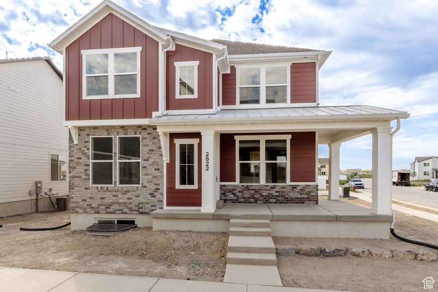 Hard to find this much home for the price. And over $14,000 in incentives to use!   Well designed 2 story under construction in the new JDC Ranch community in Plain City with 4 finished bedrooms, including an impressive primary suite, and room to grow in the unfinished basement. Features like 9' main floor ceilings, tall windows, spacious kitchen, and oversized 2 car garage highlight the value of this great home. Landscaping and a fence are included as well. First park in the neighborhood is complete and is steps away, other amenities to come including more parks, playgrounds, pickleball, walking trails, and more.