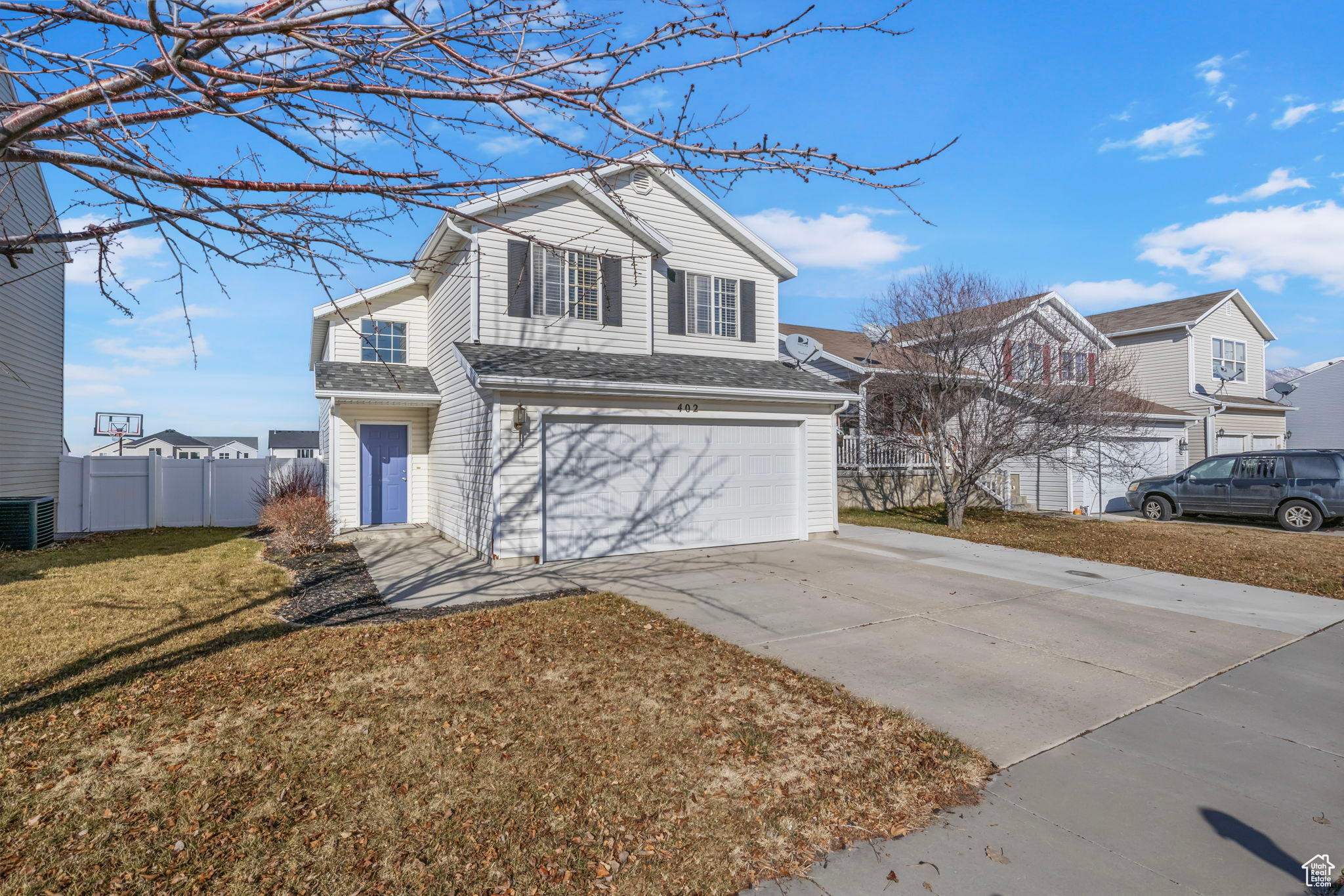 This inviting 3-bedroom, 2.5-bath home, built in 2001, has been thoughtfully updated to provide a fresh and comfortable living space. Located on a quiet street, it's perfect for those looking for function, coziness, and convenience. The updated kitchen features beautiful quartz countertops, stainless steel appliances, and plenty of space to cook and gather. New flooring and carpet throughout give the home a clean, modern feel, and updated light fixtures add a stylish touch.   A new roof was installed in 2022, and solar panels help keep electric bills low, making this home as practical as it is attractive. With easy access to shopping, restaurants, and schools, this home combines modern upgrades with a convenient location. Schedule a showing today and see for yourself!  Square footage figures are provided as a courtesy estimate only and were obtained from county records. Buyer is advised to obtain an independent measurement.