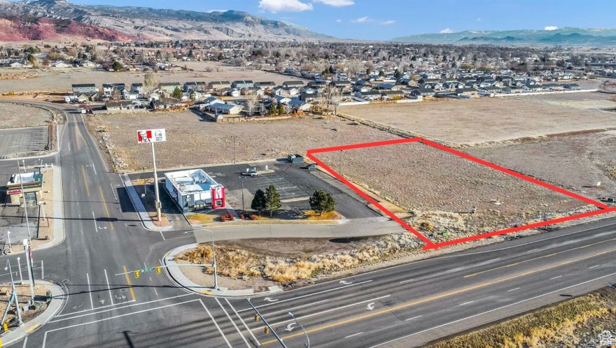 Exceptional 1.48-Acre Commercial Opportunity  Direct I-70 Access | Richfield, Utah  Don't miss this rare chance to own a high-visibility commercial parcel in one of Richfield's fastest-growing areas. This south-facing 1.48-acre lot is strategically located just off the I-70 southern exit, offering unbeatable exposure, direct access, and strong traffic flow from both locals and travelers. With General Commercial (CG) zoning, the possibilities are wide open-whether you're planning a national franchise, a local retail storefront, a professional office, or a drive-thru or hospitality concept.  This prime lot sits just east of KFC and off Technology Drive, placing your future business in the heart of established and expanding commercial activity. The property benefits from nearby utilities and a flat, ready-to-develop layout, streamlining your path from concept to completion.  Listed as a secondary category in the MLS for expanded visibility, this parcel is a standout choice for investors and entrepreneurs looking for a solid location in Central Utah's commercial hub. #2084276  Richfield continues to grow, and locations like this, with direct interstate access, flexible zoning, and surrounding development, are few and far between. Seize this opportunity to plant your business in a location built for success.