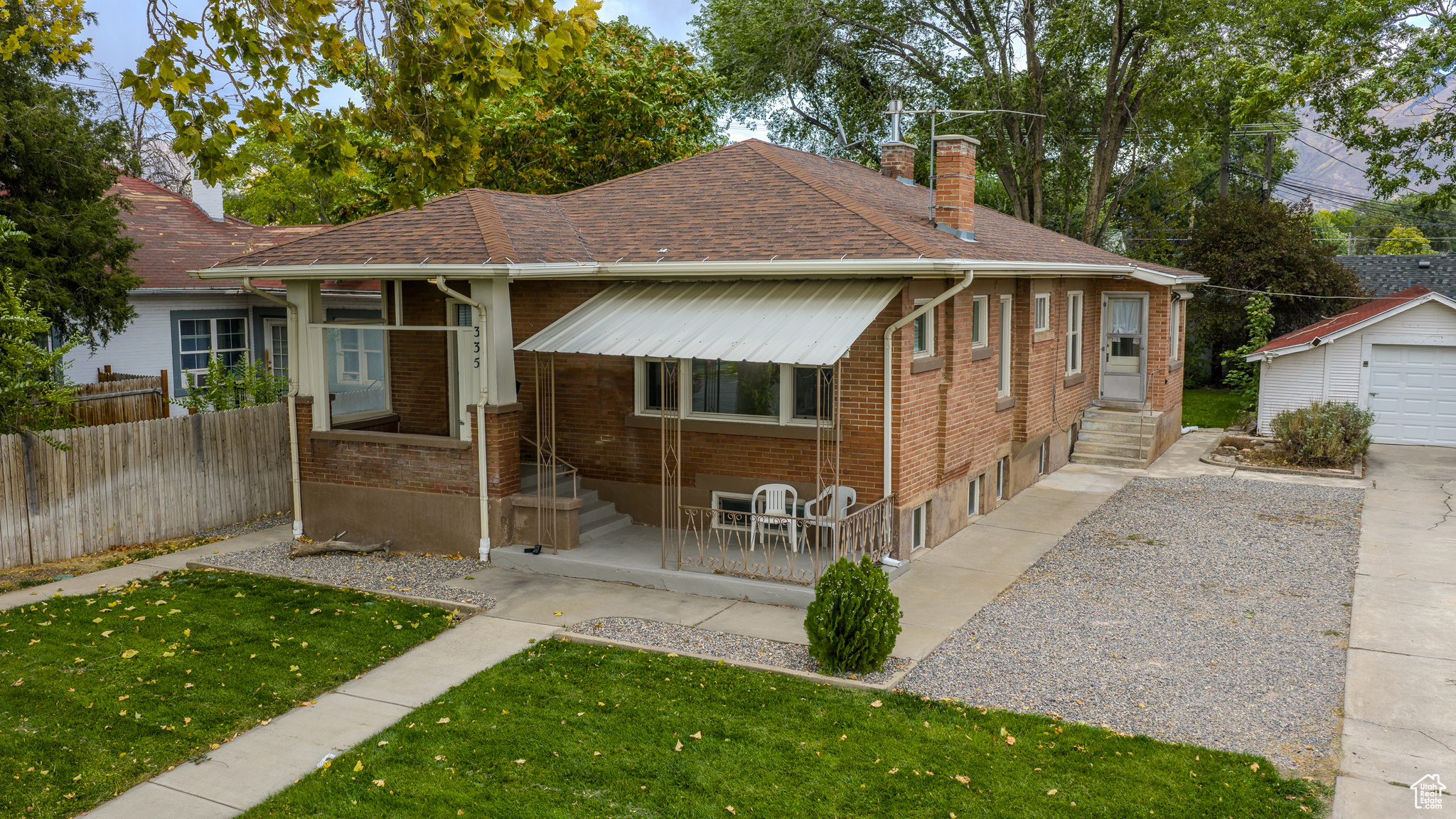 OPEN HOUSE Thursday October 9 6:10 pm-7 pm**Prime Main Street location in the heart of Spanish Fork! Home with an apartment in the basement that is actually a legal duplex in the R-O commercial zone - perfect for investors or owner-occupants looking to landbank for future development potential. Just remodeled with fresh updates inside and out. Each level offers 2 bedrooms and a full bath. Two gas and electric meters plus an oversized 1-car garage. Double pane windows, 2-inch blinds, 8-inch baseboards, antique hardwood moldings, ceiling fans, big back yard with sprinkler system. Walk to Pioneer Park (143 S Main), the library (80 S Main), City Park (49 S Main), lots of restaurants, and shops. The new FitCity Rec and Aquatic Center (980 S Main) is nearby. Hard-to-find combination of residential income and commercial upside in a fast-growing corridor. Vacant and easy to show. 3-D tour and floor plans attached.