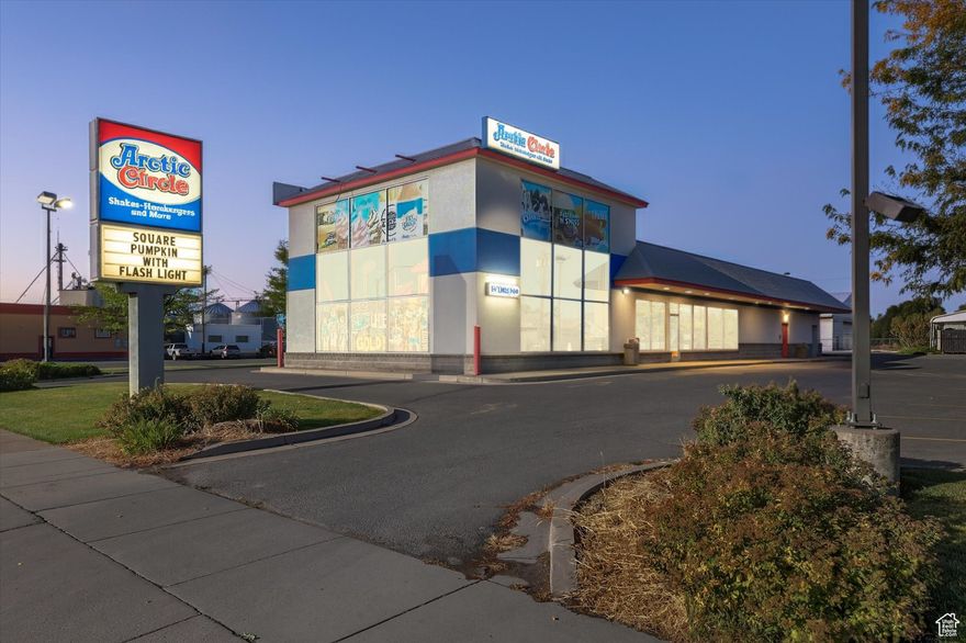 Prime Arctic Circle Restaurant for Sale  Preston, Idaho  Don't miss this exceptional opportunity to own a well-established Arctic Circle restaurant located in the heart of Preston, Idaho. Built in 2001, this turn-key property is ideally situated at a high-traffic, stop-lighted intersection-offering excellent visibility and convenient access for both local patrons and travelers alike.  Property Highlights:  Two Drive-Up Windows: Efficient layout for high-volume drive-thru service.  Indoor Playground: 1000 sq. ft. play area, perfect for attracting families and encouraging longer stays.  Parking: Ample on-site parking with 38 stalls.  Commercial Kitchen: Includes a functioning grease trap and vent hood-ready for continued food service operations.  Proven Location: Positioned on a main arterial route with excellent foot and vehicle traffic.  This property presents an outstanding investment opportunity for restaurant operators, franchisees, or investors looking to continue or reimagine a food service business in a strong, visible location. Whether continuing as an Arctic Circle or launching a new concept, the infrastructure is in place for a smooth transition.  Contact us today for more details or to schedule a private showing. Excluded: Antique signs in the lobby and play area.