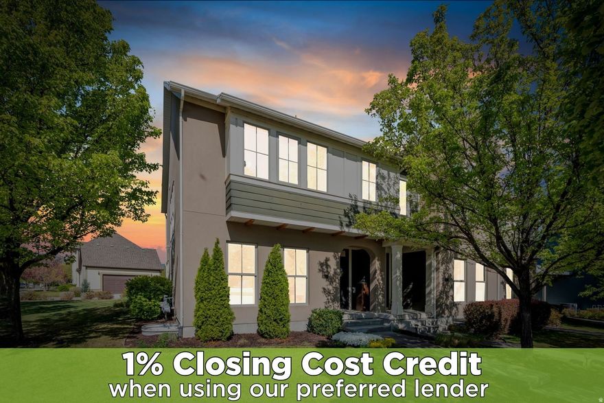 This beautiful Daybreak home boasts a prime location moments from Oquirrh Lake and offers a coveted blend of luxury, abundant natural light, and elevated design! Vaulted ceilings on the main level create an immediate sense of openness, and 2 story South-facing windows flood the space with abundant natural light! The pristine kitchen and adjacent family room provide a great space for relaxing and entertaining guests. Additionally, the Dining Area accesses a private patio with ample space for a BBQ, patio furniture or for simply unwinding after a long day. Upstairs level showcases 2 spacious bedrooms and the Primary Suite with stunning views of the Wasatch mountain range! Downstairs, a fully finished basement adds versatility with a spacious 2nd family room and a private ensuite bedroom-ideal for guests or extended stays. Capitalize on the upgrades including a smart home automation system with remote access to the blinds, front and back door lock, garage door, lights and more! The home features recently updated paint and newer carpets. Located near Harmons, Soda Row, Boulder Park, and Daybreak's extensive trail and lake system, this home offers both convenience and lifestyle. This is a standout opportunity to own one of Daybreaks luxury townhomes, schedule a showing today!