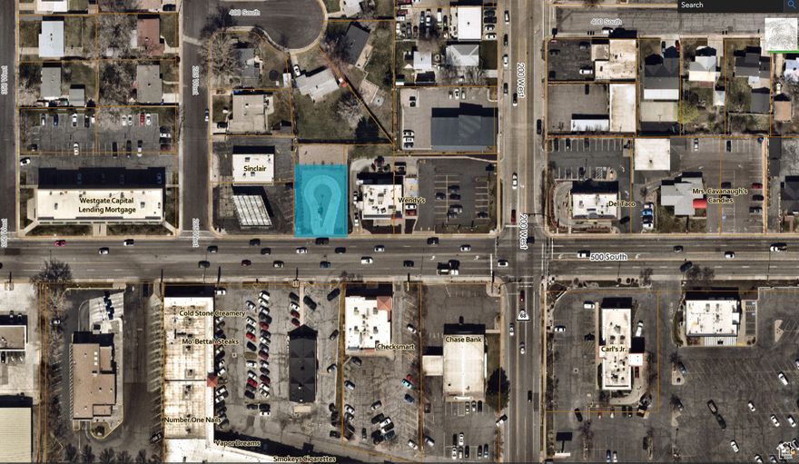 Exceptional Business Opportunity in One of Bountiful's Busiest Corridors!  This rare .22-acre commercial lot at 220 W 500 S, Bountiful, UT 84010 offers unparalleled visibility, accessibility, and flexibility, making it an ideal location for a drive-thru shop, soda shop, quick-service restaurant, or office space.  Key Highlights: * High-Traffic Location  Positioned on one of Bountiful's busiest roads, providing constant exposure to thousands of daily commuters. * Proximity to Key Businesses & Landmarks  Located near shopping centers, corporate hubs, and schools, a steady stream of potential customers. * Zoned for Commercial Use  Permitted for retail, office, restaurant, and service-based businesses. * Perfect for Drive-Thru & Quick-Service Businesses  Limited parking makes this ideal for businesses that rely on efficiency and volume. * Build-to-Suit Flexibility  No size or design restrictions, allowing tenants to customize their space to maximize profitability. * Competitive Lease Terms   Triple Net Lease (NNN) at $2,500/month + $319 CAM (covers taxes & insurance). Tenant responsible for build-out, maintenance, and repairs. * Landscaping and paved driveway already in place. Irrigation water is connected; other utilities require setup.  Why This Property? With no other property like it in Bountiful, this is a rare and highly desirable opportunity for entrepreneurs and established businesses looking to capitalize on a high-traffic, high-visibility location. Whether you're launching a new concept or expanding your footprint, this lot provides the foundation for long-term success.  Secure This Space Now! Contact us today to discuss how this prime location can help your business thrive.  Square footage figures are provided as a courtesy estimate only and were obtained from County Records.  Buyer is advised to obtain an independent measurement.