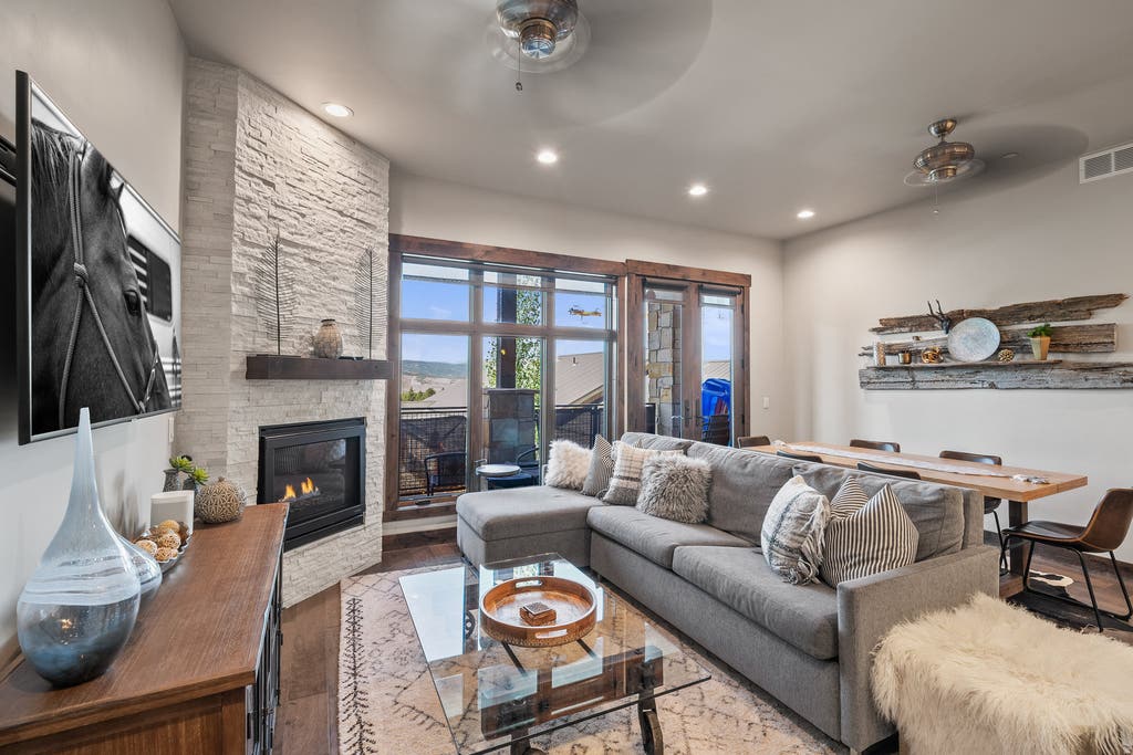 Photo of 3793 BLACKSTONE DR #1B, Park City, UT 84098 (MLS # 2164260)