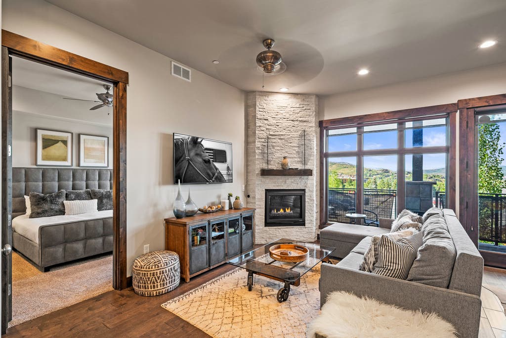 Photo of 3793 BLACKSTONE DR #1B, Park City, UT 84098 (MLS # 2164260)