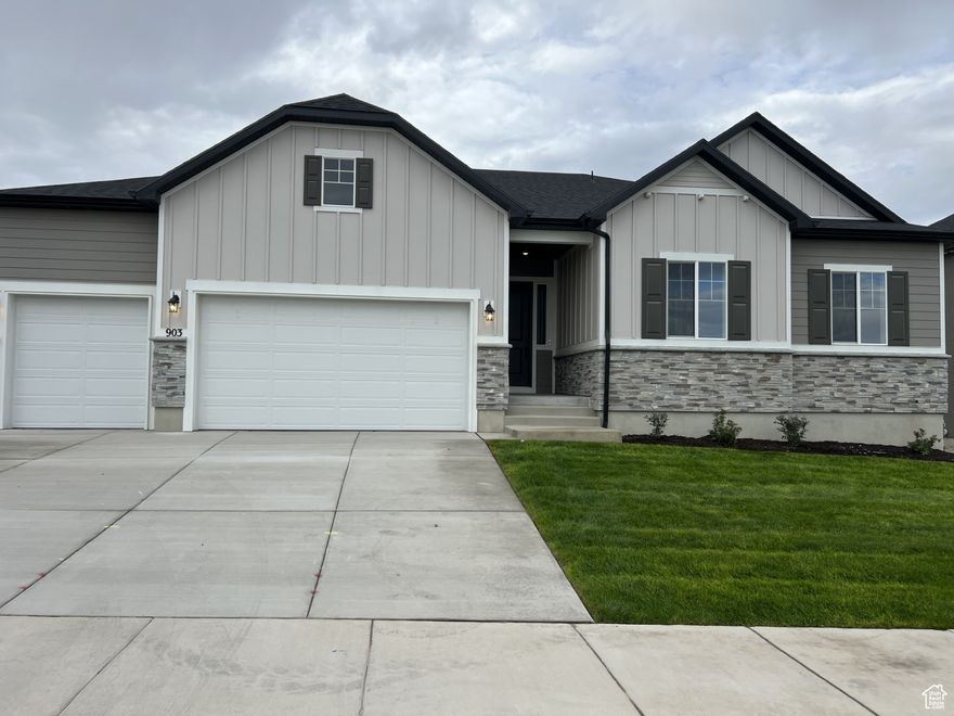 *****CONTRACT FOR A RATE AS LOW AS 3.999%..RESTRICTIONS APPLY & CAN CHANGE AT ANYTIME.Contact us for more information.*** Discover this impressive Richmond American Daniel II home. Included features: an inviting covered entry, a well-appointed kitchen offering a walk-in pantry and a center island, an open dining area, quartz counter tops throughout, a spacious great room with a fireplace, a lavish primary suite showcasing a generous walk-in closet and a private bath, a convenient laundry, an unfinished basement boasting 9' ceilings, 4 bedrooms and a 3-car garage. This home also offers airy 10' ceilings on the main floor. Visit today!