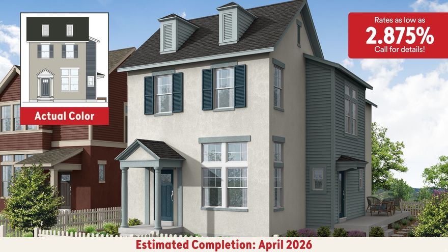 **April Completion date! Rates as low as 2.875% with our preferred lender!!** Welcome to the Roseland--featuring a Colonial Revival elevation creating instant curb appeal. Ideally located on a great lot with The Daybreak Watercourse just down the road. Inside, you'll find vaulted ceilings, an open-concept layout, and a spacious upstairs loft perfect for additional gathering space. Thoughtful upgrades include an expanded walk-in shower, soft-close cabinetry, quartz countertops, a gas range, pull-out trash drawers, and designer finishes throughout. Photos are from a previously built home of the same floorplan. Colors and selections may vary. Schedule your showing today! Buyer and buyer's agent to verify all information. ***Model Home Sales office located at: 6656 W Key Largo Way