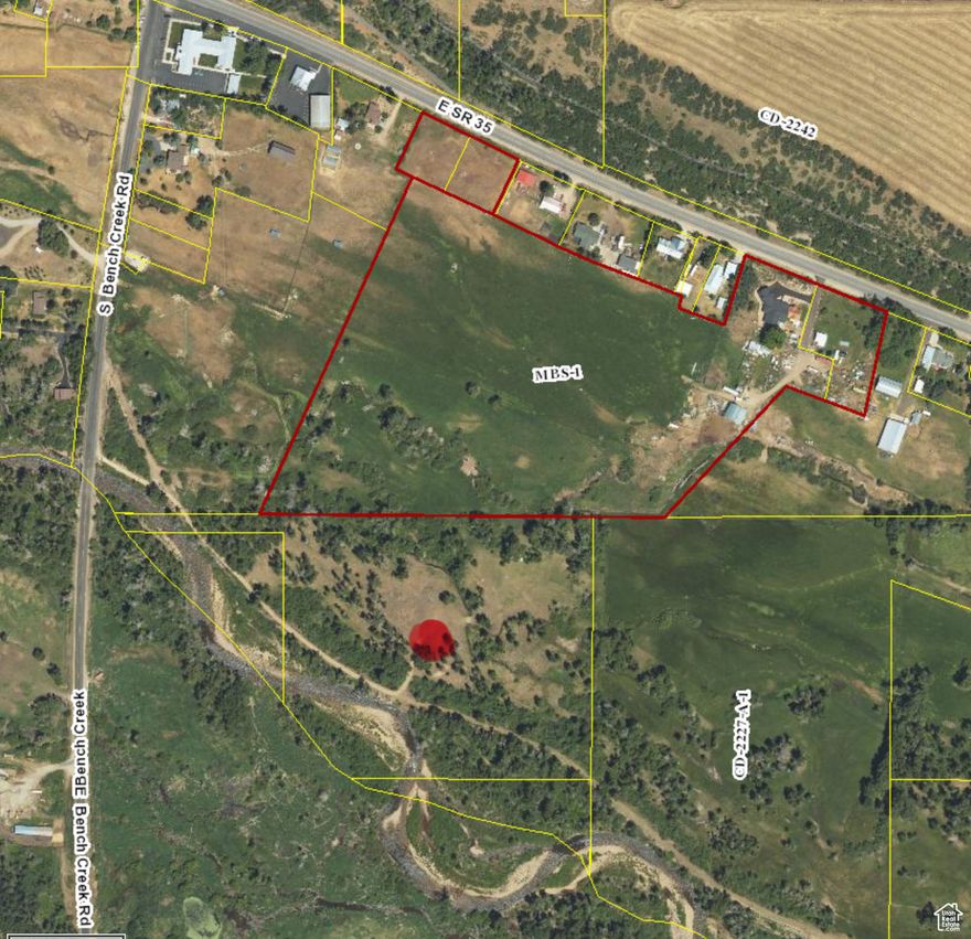 Very rare, one of a kind, Woodland property on the Provo River.  13.14 acres, as per survey records. Buyer to verify. Been decades since a property this size with so much river frontage has come on the market.  Must see to appreciate. Photos don't  adequately represent. . Over 1,000 total lineal feet of river frontage on both sides of the river. Property is primarily located in Summit County with .25 acres in Wasatch County. Very secluded with mature trees. 2 streams also run through the property. Well on site with generator for pump. Permanent storage shed on site.