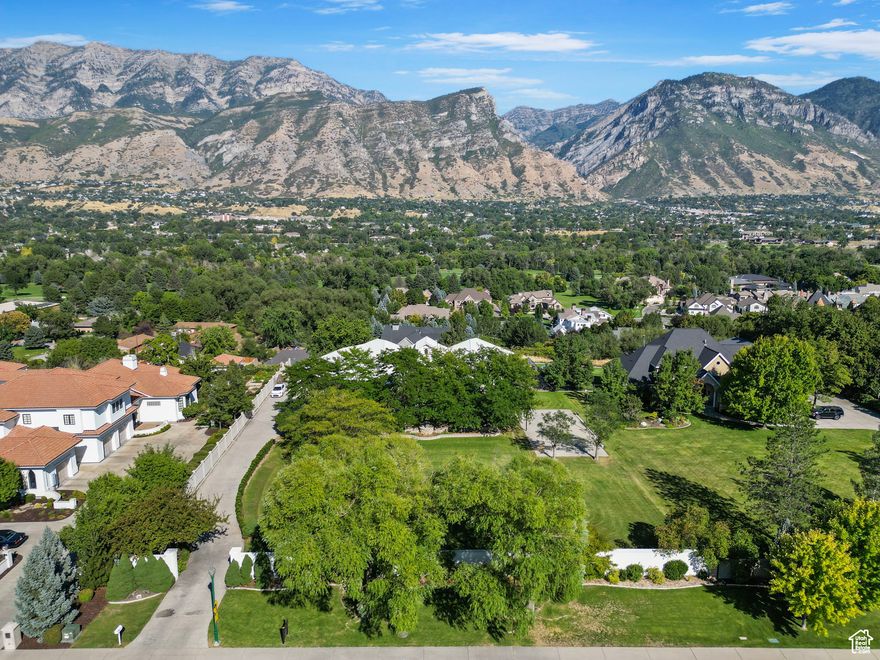 Rare opportunity. Breath-taking one acre view lot that overlooks the Provo Valley and Wasatch Mountains. This property has a beautiful home on it, but is being listed as the premier lot in the area. Located in the heart of Provo/Orem, this property is minutes away from Provo Canyon, hiking, skiing, and two universities.It is walking distance from USPS, VASA gym, restaurants, movie theatres and a major shopping district, yet secluded and quiet on the Orem Rim overlooking the Provo and Orem riverbottoms. With utilities connected on the Property, the original impact fees have been paid so a buyer can save on fees on this property.