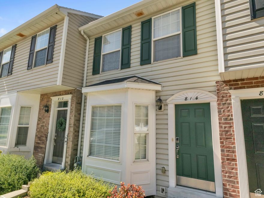 PRESTINE updated 2-bedroom, 2-bath townhome with EXTRAS just 10 minutes from BYU and mins from freeway access!  This insanely clean and move-in ready home features an open layout, a private fully fenced backyard, and generous storage with a shed, attic, and under-stair space. All appliances are included, making the transition effortless.  Located in a well-kept community, you'll enjoy fantastic amenities right outside your door - a pool, hot tub, gym, clubhouse, tennis and sport courts, playgrounds, and even RV parking. The neighborhood combines convenience and charm, with scenic Mountain View's and nearby schools.    Don't miss this opportunity to own a stylish townhome in a vibrant community - schedule your showing today! Buyer to verify all information.