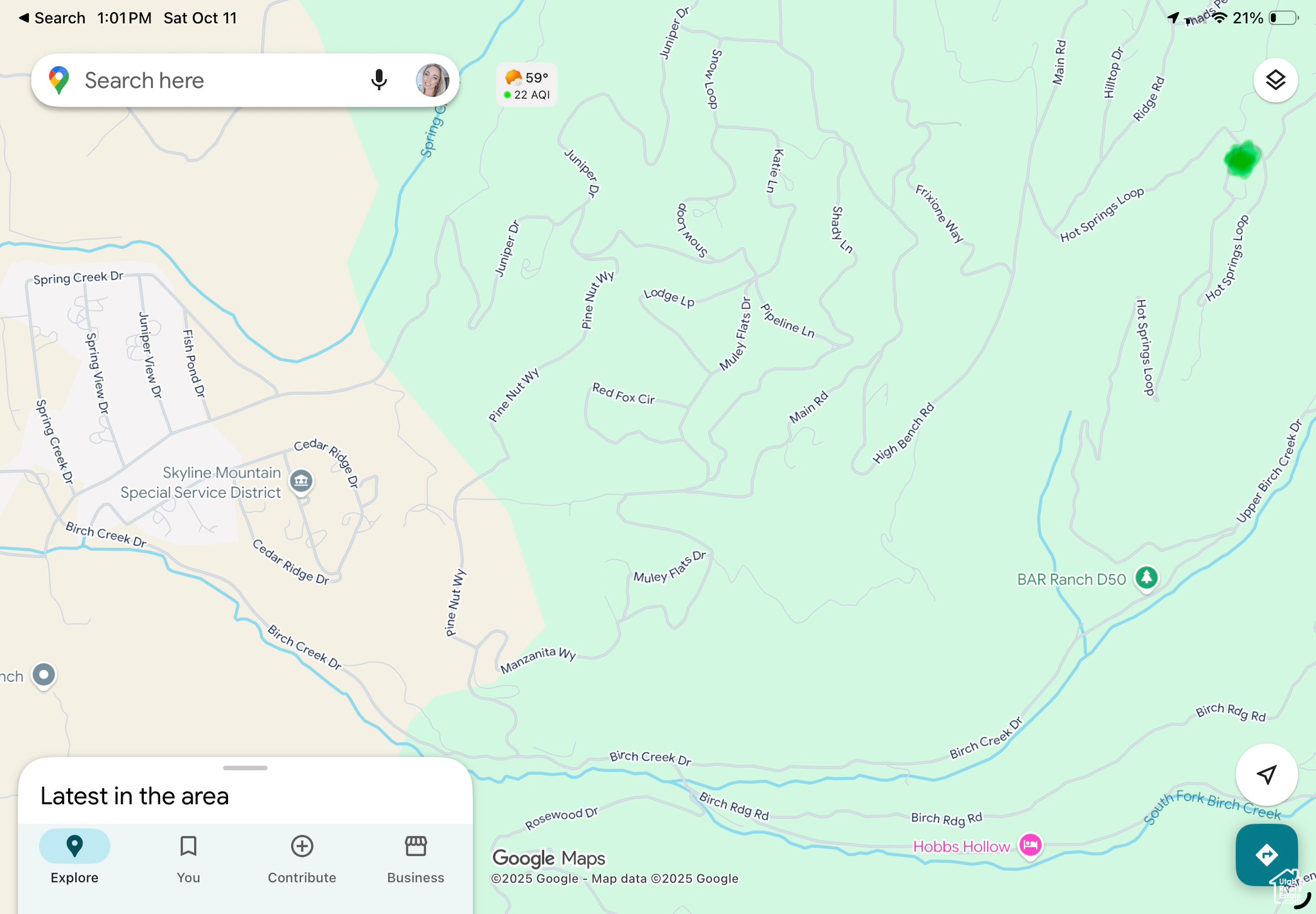 SKYLINE MOUNTAIN RESORT - Land