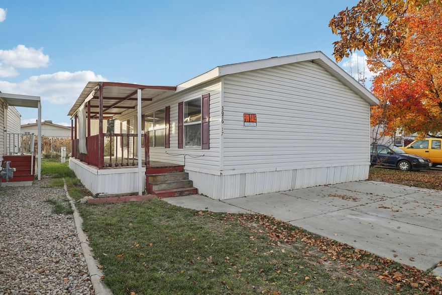 Welcome to Riverside mobile park in West valley.  Looking for a home you can personalize? This 3-bed, 2-bath property offers a solid layout and endless potential. With a little care and creativity, you can transform this space into something special. Convenient location and great potential