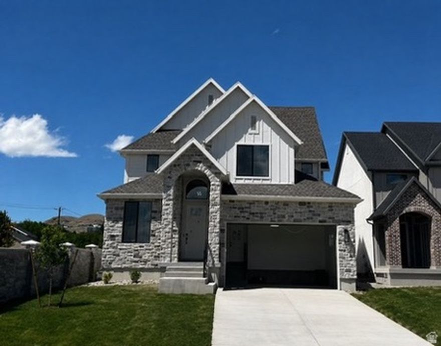 LOT#106. New community in a great location near everything! Come see the Symphony difference! This Libby floor plan is a spacious 2-story with lots of upgrades throughout, and beautiful interior design and finishes! Large galley kitchen, walk-in pantry, 36" gas cooktop range, double ovens. Family room has a 2-story ceiling and a fireplace. Main level Primary suite has a recessed tray ceiling with crown molding and the bathroom features a dual vanity, oversized garden tub, separate shower, and a generously sized walk-in closet. You'll love the upper level layout! HUGE loft area which overlooks the family room below, large walk-in storage closet with shelving, large laundry room with cabinets and countertop and a sink, and both spacious bedrooms feature walk-in closets! Finished basement with large family/game room complete with a kitchenette! Large covered patio, upgraded insulation, LVP flooring, lots of storage space throughout. Secondary water stubbed to lot, and equipped with active radon system. Community has common area with a playground, and walking trails that border the community.