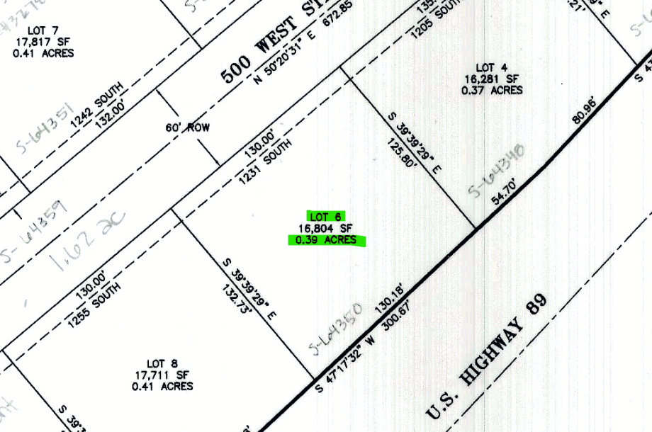 MANTI CRYSTAL SPRINGS PLAT A - Land