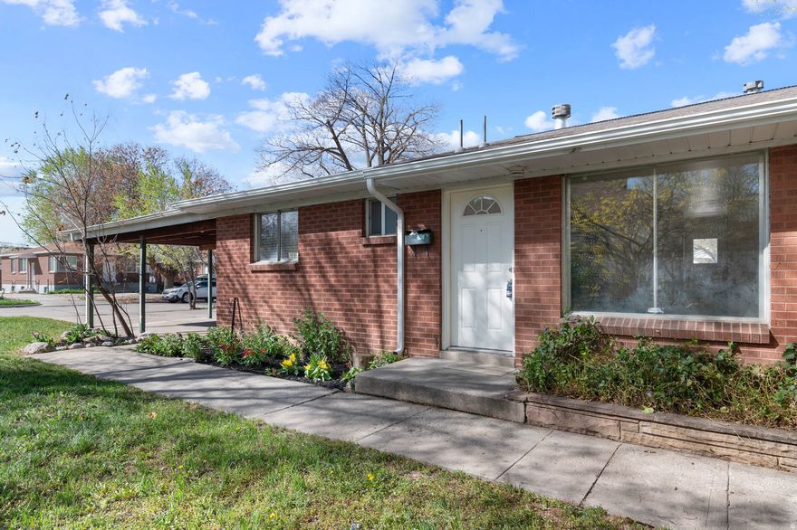 This updated one level living combines a bright, open design with a location that's hard to beat. Previously a duplex turned into a single home. 4 bedrooms,  two bathrooms, two great rooms. New roof in 2020. New HVAC, new painting, new floors, and new blinds in 2026. This house is the perfect home for everyone. Full fenced, good sized yard with a patio. This home offers quick highway access to Park City, Big Cottonwood Canyon, ski resorts, Downtown SLC, Sugar House, University of Utah, Primary Children's Hospital, U of Utah Hospital and Huntsman Medical Center.