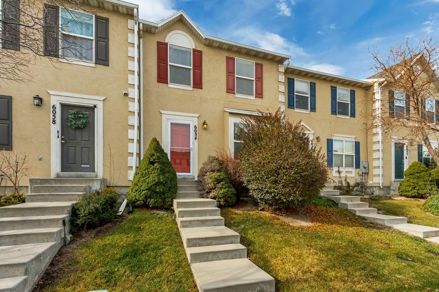 Welcome to this charming townhome tucked away in a peaceful corner of Murray! PRICED $25K BELOW RECENT APPRAISAL completed Dec 19, 2025. Fantastic location! Centrally located in the Salt Lake valley with quick freeway access (I-15 & 2-15), and just minutes from shopping, dining, schools and IMC hospital. Walk or bike to Jordan River Parkway Trail. This home features 2 enormous bedrooms upstairs and 2 full bathrooms. There is plenty of room for entertaining in the spacious main living area. Hardwood floors throughout the main level: living room, dining, kitchen. Downstairs, the spacious basement offers versatility as either a large family room or an oversized bedroom, with the potential to easily add a shower to the existing half bathroom. Laundry room has extra shelving and storage space. Easily keep an eye on little ones, as the partially fenced backyard is open to the playground, basketball court, park and pond. Enjoy a low-maintenance lifestyle with an HOA that takes care of both the front and back yards (if backyard is accessible). 2 covered parking spaces directly in front of townhome. This home is ideal for those seeking a low-maintenance lifestyle in a prime location. Washer, dryer and refrigerator are included! Furnace and A/C replaced 2021, newer dishwasher and microwave. Low priced Murray City utilities are an added bonus!