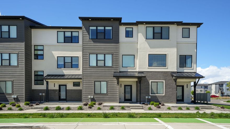 Experience the perfect synthesis of modern architecture and effortless living in this pristine townhome situated in the premier Rockwell Ranch community. As a desirable unit built in 2022, this residence enjoys an abundance of natural light and an enhanced sense of privacy across three thoughtfully designed stories totaling 1,994 square feet. The expansive layout features four well-proportioned bedrooms and three bathrooms, including a versatile second-floor family room and a refined primary suite complete with a generous walk-in closet. Residents enjoy a maintenance-free lifestyle with snow removal, exterior insurance, and grounds maintenance all professionally managed through the HOA. The lifestyle at Rockwell Ranch is defined by its resort-style amenities, offering exclusive access to a state-of-the-art clubhouse, outdoor pool, fitness center, and dedicated courts for pickleball and basketball. The community is further enriched by playgrounds, picnic areas, and scenic biking trails, creating an inviting environment for relaxation and recreation. Ideally positioned for the modern professional, the property offers walking-distance access to the American Fork FrontRunner station and immediate entry to I-15 and Pioneer Crossing, ensuring a seamless commute to Lehi, Provo, or Salt Lake City. Beyond the community gates, you are just blocks away from major retail hubs like Target and Walmart, placing every urban essential within reach. This property stands as a sophisticated gateway to the best of Utah County's convenience and recreation.