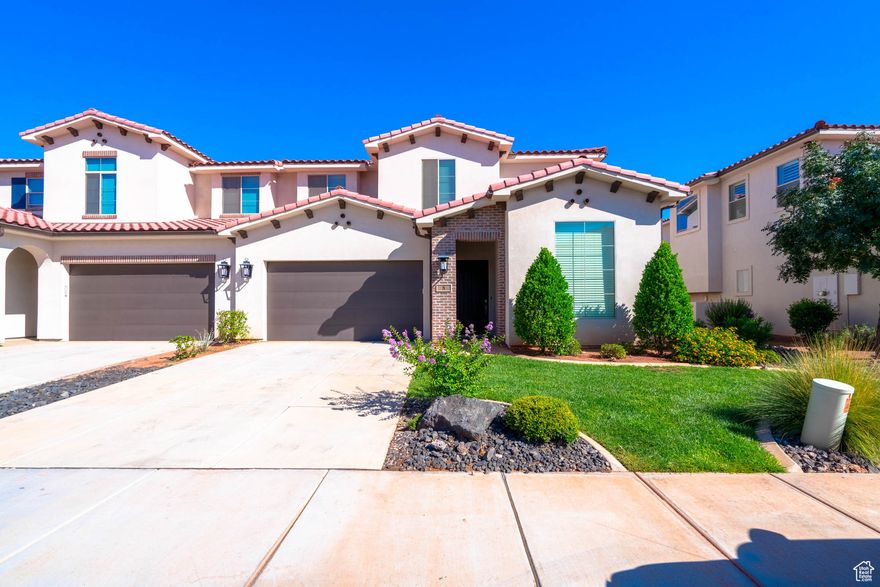 Seller finance available with 500K down, 4% rate. Spacious, open, very inviting and nicely appointed. One of best physical locations in Arcadia. Walk out to the pool from your back door! Six large rooms and six bathrooms, enough room for everyone. Higher end finishes, soft touch cabinets, gas range, chef styled kitchen. Hot tub on main patio. Clean line of sight to the red rocks from your covered patio. Dual AC, dual water heater, dual wall ovens, dual dishwashers. External amenities at Arcadia are well maintained and plentiful. Lazy river, two massive swimming pools, club house, fitness center, plenty of open space. Comes fully furnished with everything you see. PACMAN Video Arcade Unit excluded.