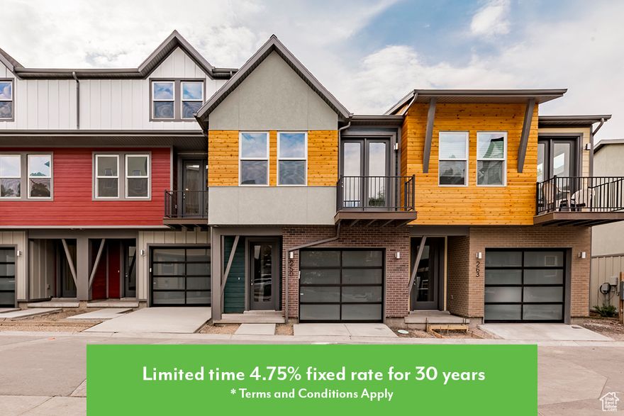 Garbett Homes is offering buyers up to 6% on select ready-to-move-in homes-for a very limited time. Don't wait, call today for details! Step into a lifestyle where convenience, culture, and comfort come together at Bishop Place, located in the historic Marmalade District of downtown Salt Lake City. Here, you're not just buying a home-you're becoming part of one of the city's most iconic and walkable neighborhoods. Start your mornings with coffee from a local caf, then wander just half a block to the Marmalade Library, where you can grab a book, hop on an electric bike or scooter, and explore the city with ease. A quick walk connects you to the Delta Center for Jazz or NHL games, the Pioneer Park Farmers Market, the train system, and all things downtown. Within minutes, you'll be shopping at City Creek Mall, relaxing at The Gateway, or exploring Temple Square. For bigger adventures, the freeway system is less than a minute away, the Salt Lake City International Airport is only 10 minutes from your door, and the University of Utah is just 15 minutes up the road. World-class skiing at Park City, Alta, or Snowbasin is only 45 minutes away. Your home is just as remarkable as the location. Built to a Zero Energy Ready Standard this home is designed to the highest standards of the U.S. Department of Energy, meaning healthier air, abundant natural light, and significantly lower energy bills. Thoughtful innovations like solar-E windows, advanced insulation, smart thermostats, EV outlets, and an energy-efficient recirculation system set a new standard for comfort and sustainability. Inside, every detail reflects modern elegance-quartz countertops perfect for gathering, timeless tile finishes, and durable luxury flooring designed for everyday life. With a private garage, open floorplan, and no HOA restrictions on short-term rentals, your home adapts to your lifestyle-whether that's hosting friends, generating income, or simply enjoying city living. With Garbett Homes' limited-time incentive and special financing options through our preferred lender, the opportunity to own at Bishop Place has never been better. Don't just buy a home-discover a new way of living in Salt Lake City's historic Marmalade District. Schedule your private tour of Bishop Place today.