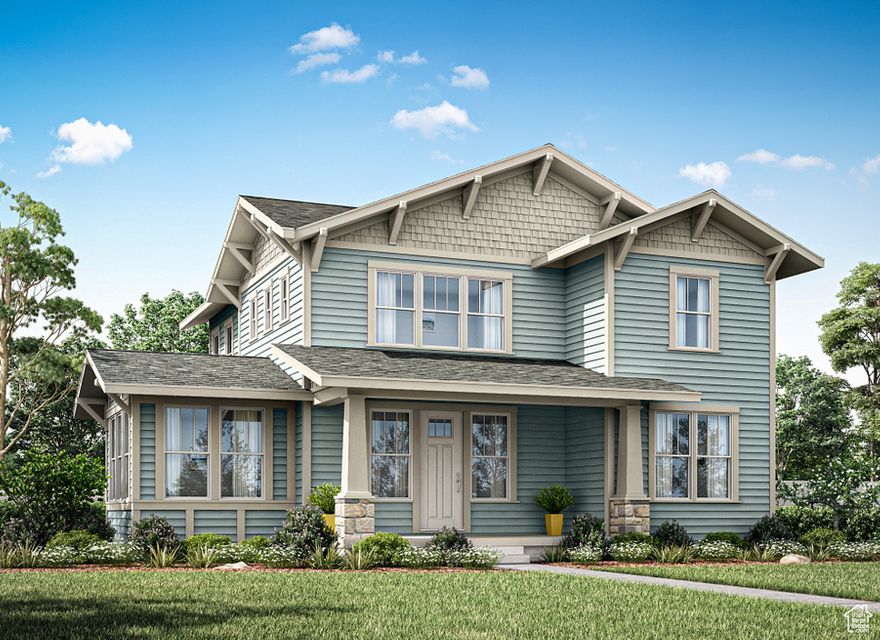 To Be Built: New, Daybreak floorplan. Buyer able to pick finishes. Come experience our popular New Remy floorplan featuring a spacious and welcoming design, including a sunroom, flex room, large covered front porch, and side patio. The open kitchen and great room flow seamlessly, while upstairs offers three spacious bedrooms, including a large owner's suite with a freestanding tub, plus a nice loft area. This home has an option for a 3rd car garage and more. Please contact me for more info.