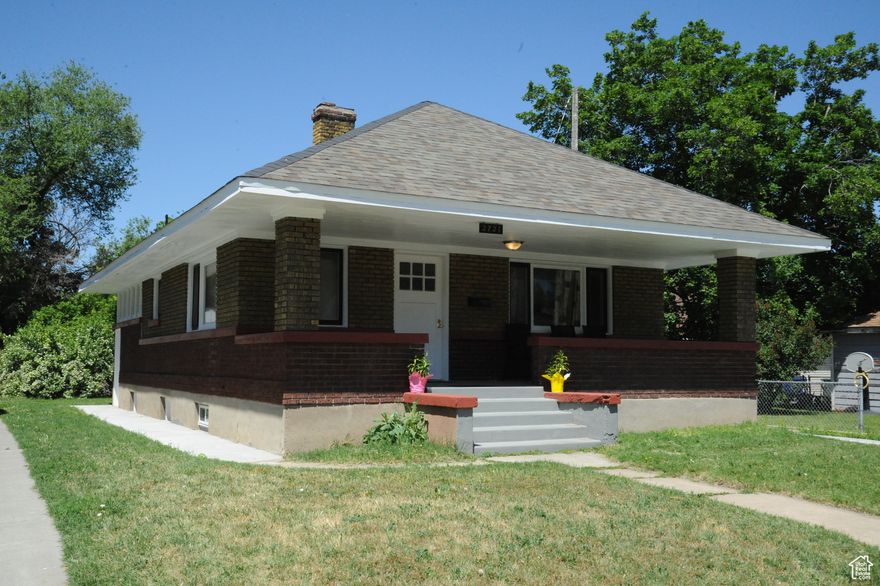 Discover the perfect blend of historic charm and modern opportunity at 2721 Gramercy Ave. This fully renovated 1922 Ogden bungalow is a turnkey property that offers both a stunning place to live and potential rental income. Step onto the front porch and be captivated by the amazing mountain views of the majestic Wasatch Front. Inside, you'll find a beautifully updated home with new paint, flooring, light, and plumbing fixtures throughout, plus many new windows. The heart of the home is a brand-new kitchen boasting stylish cabinets and modern amenities. Brand-new plumbing and electrical wiring throughout the entire house, and a brand-new roof. The exterior appeal is complete with a new concrete driveway and concrete all around the house. Adding to the immense value, the daylight, walkout basement features a private entrance, making it ideally suited for rental income or multi-generational living. Located just minutes from downtown Ogden, WSU, and year-round recreation, this property truly has it all. Don't miss this opportunity-make an offer today!