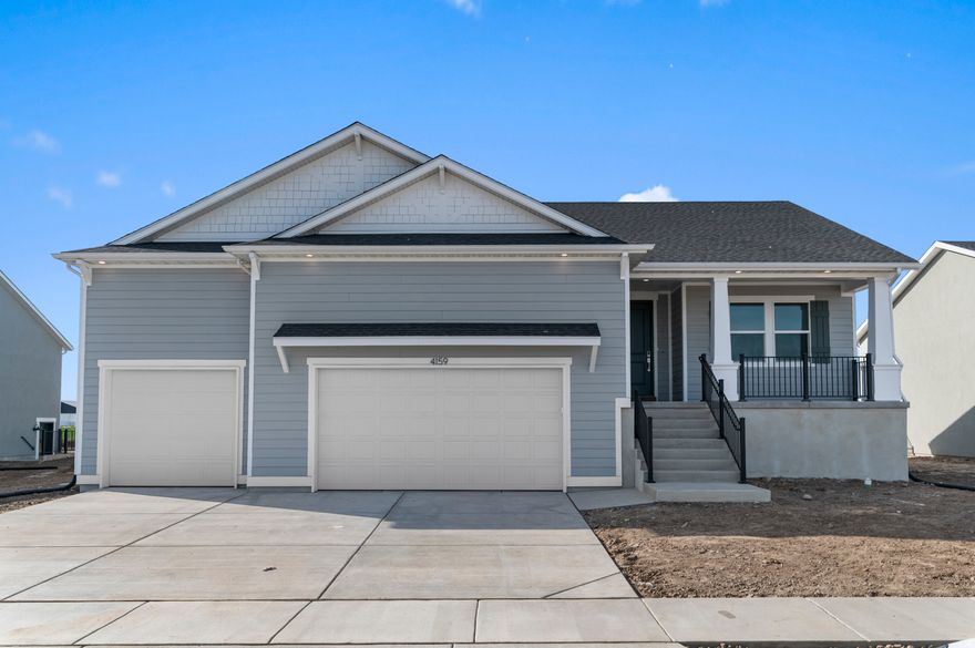 HUGE RATE BUY DOWN ++ $$$$ towards closing costs with DHI Mortgage. Est July close. The 3-bed/2.5 bath Livingston rambler features a 3 car garage, open concept Kitchen-Dining-Family room and walk out basement! The gourmet kitchen includes a large island with counter seating, double ovens, stainless-steel gas appliances, quartz countertops throughout, 9' ceiling, and laminate flooring on the main floor, tile in the wet areas. The primary suite has a large Walk-In Closet with organizer, separate Tub/Shower, Double Sinks and 50-Gal Water Heater. The unfinished basement is huge and can expand to 3 additional bedrooms, a bathroom, kitchenette, oversized family room and under porch storage. Great income potential for an ADU. Ask me about our generous home warranties, active radon mitigation system, and smart home package! Pictures are of a finished home of the same floor plan and the available home may contain different options, upgrades, and exterior color and/or elevation style. Square footage figures are provided as a courtesy estimate only and were obtained from building plans. No representation or warranties are made regarding school districts and assignments; please conduct your own investigation regarding current/future school boundaries.