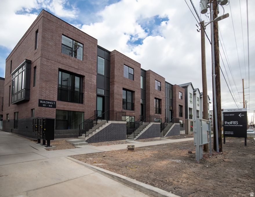 New Construction  Est. Completion Dec 2025. Luxury 3-bedroom, 3-bath townhome in Salt Lake City's highly desirable Marmalade District/Capitol Hill neighborhood. Located in theIRIS Luxury Townhomes, this modern Franklin B plan offers open-concept living, tall ceilings, large windows, and designer finishes across three levels. Features include a 2-car garage, energy-efficient systems, all appliances, and window treatments, making these townhomes truly move-in ready! Prime downtown SLC real estate close to restaurants, shopping, TRAX/light rail, University of Utah, and cultural attractions. Ideal for buyers seeking modern design, urban living, and new construction in one of Salt Lake City's fastest-growing neighborhoods. Renderings for reference.