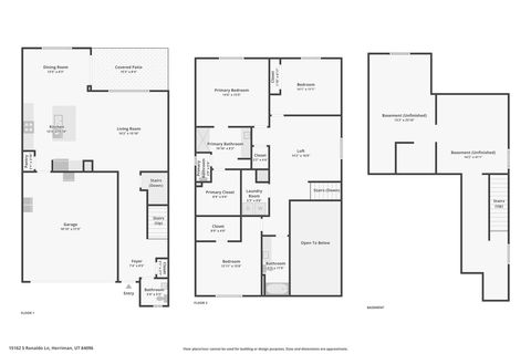 Tiny photo for 15162 S RONALDO LN, Herriman, UT 84096 (MLS # 2140801)