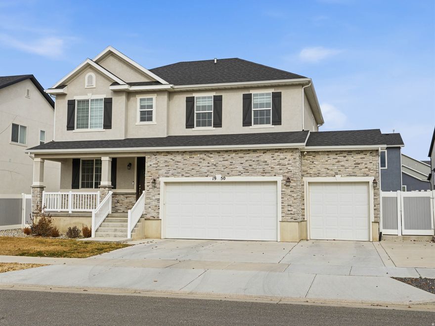 Immaculately maintained and completely move-in ready, this vibrant two-story home blends comfort, style, and everyday functionality in all the right ways! The showpiece of the home is the stunning kitchen, designed to impress with a large island bar, double ovens, sleek countertop range with range hood, and a bright pop-out dining addition that fills the space with natural light and creates the ultimate gathering hub. A welcoming entry opens to flexible space perfect for a home office or cozy sitting area, flowing effortlessly into the spacious great room built for connection and entertaining. Upstairs offers four bedrooms and two baths, including a relaxing owner's suite with walk-in closet and deluxe bathroom, plus a versatile loft that adapts to your lifestyle. Pride of ownership shines throughout with exceptional cleanliness and care, while the unfinished basement provides room to grow and customize. Outside, enjoy the patio along with the 3-car garage. Located in a sought-after community featuring a pool, hot tub, splash pad, and pickleball courts, this home delivers space, energy, and lifestyle all in one!