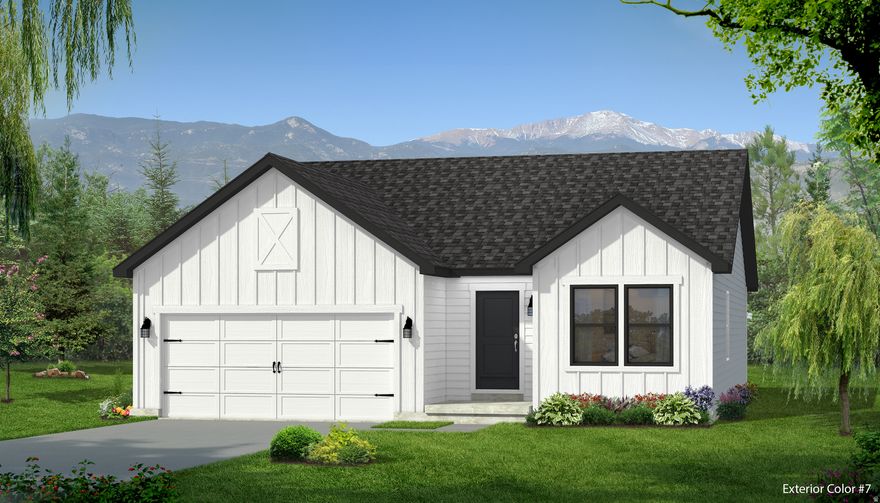 UpDwell Homes Chandler Farmhouse Plan. Super energy efficient! 39" upper Kit. cabinets w/ Quartz counters,  LVT flooring in Kit dining, Great room & baths. Tiled Master Shower. Split bedroom floorplan.  Can still choose colors and updrades!  3rd basement bedroom, Basement Kitchen dining great room & laundry can be added for ~30K.  This gives you a fully separated basement Apt.  to offset your mortgage by ~$1800/month. Possible to build a detached garage in back.