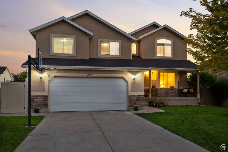 Tucked away in a peaceful neighborhood which buts up to Monarch Park which is a 40-acre forested butterfly habitat.  All while being  just a few short minutes from the freeway, restaurants, and shopping galore - this beautifully updated 6-bedroom, 2.5-bathroom gem is the perfect blend of comfort, convenience, and modern living. Step inside and feel immediately at home. Every corner has been thoughtfully maintained and tastefully updated, offering space to spread out, gather, and grow. Whether you need room for a large family, a home office (or two), or just love to entertain, this home delivers. But what really sets it apart?  A full solar system complete with a battery backup, giving you peace of mind during power outages and major savings year-round. When the grid goes down, your lights stay on.  Along with a water softener, kitchen sink water filtration system, magnetic locking cabinets & drawers to help keep those little curious hands out.   All of this is just a 3-4 minute walk to a near by park.  Enjoy those lazy mornings on the porch or quick Target, Costco, Home Depot runs, and everything in between - you'll love the unbeatable location and lifestyle this home offers. This isn't just another listing... it's the one you've been waiting for.  Don't miss your chance to experience this rare find in one of Utah County's most desirable areas. Schedule your private showing today and come see why this home feels different - because it is.