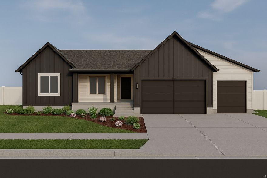 *UNDER CONSTRUCTION*  Welcome to The Lexus at Cowboy Estates. **Seller is offering $24,000 incentive when using one of their preferred lenders. This beautiful home sits on .50 acre of land.  This home includes the following: Vaulted Ceilings in Primary bedroom and Living Room, LED Disc Lighting, Ceiling fan in Living room and Primary bedroom. Tall decorative baseboards. LVP flooring in all main areas including bathrooms. Quality carpet in bedrooms. A Beautiful gold chandelier hangs above the staircase. *Kitchen: Soft close Knotty Alder painted cabinets with gold hardware and granite counter tops with subway tile backsplash. Cabinets featuring end panels and crown moulding. Walk-in Pantry.  Stainless under mounted sink with disposal, walk-in pantry, stainless steel refrigerator, Induction stove top, oven, dishwasher and microwave that can be used as a convection oven.   *Bathrooms: Knotty Alder stained cabinets. Tile surrounds in tub and showers. European glass in Primary ensuite.  Adult height vanities. Taller, elongated toilets.  Central HVAC, Energy efficient furnace, Tankless Water Heater.  *Garage & Exterior Features: Third car bay, garage door openers, and 30 year architectural roof shingles.  -The pictures included are of the actual home in progress and a rendering of The Lexus.   Square footage figures are provided as a courtesy estimate only and were obtained from Builder Plans. Buyer is advised to obtain an independent measurement.