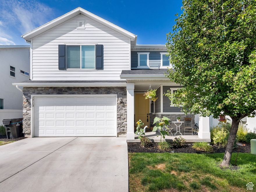 Welcome to this beautifully maintained 3-bedroom, 2.5-bath home in the desirable Stillwater community! Tucked away on a quiet dead-end street with minimal traffic, this home features an open floor plan with a spacious great room filled with natural light, a beautiful kitchen, and a primary suite. Enjoy the convenience of a 2-car garage, a fully fenced low-maintenance yard, and fantastic HOA amenities including a swimming pool, clubhouse, gym, playground, and nearby walking trails. The HOA also takes care of mowing your front yard and leaf removal, making maintenance even easier. With quick access to schools, parks, shopping, dining, and the West Davis Corridor, this home offers the perfect balance of comfort, style, and location. Schedule your showing today! Square footage figures are provided as a courtesy estimate only; buyer is advised to obtain an independent measurement.