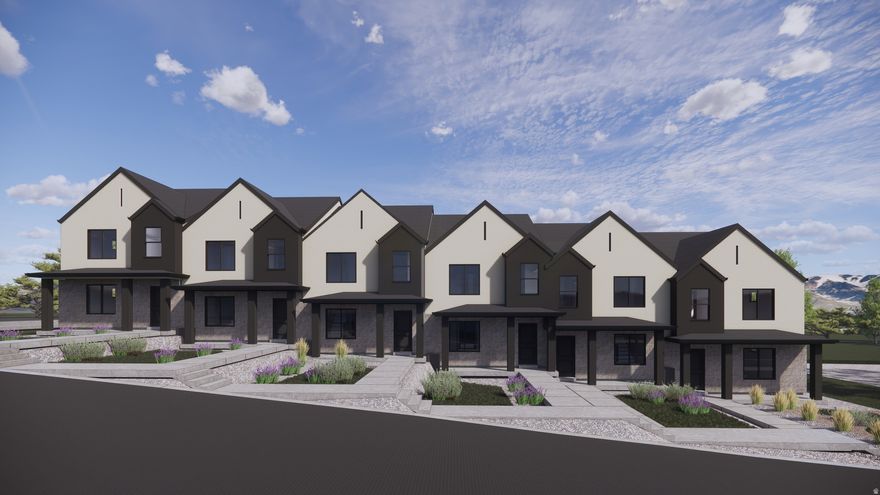Welcome to Inverness where you have views all around! Located on the foothills in East Lehi with amazing views sits a new home community like no other. Close to schools, shopping, dining, highways and the silicon slopes you can get where you need to be quickly. Ready for closing in April, this Dalton townhome is just the right price. Home includes an open layout with quartz countertops, stainless appliances, laminate flooring and so much more. Ask me about our generous home warranties, active radon mitigation system and Smart Home package which are all included in this home. SPECIAL INTEREST RATE! 30 year fixed rate and $4,000 towards closing costs using our preferred lender. Actual home may differ in color/material/options. Pictures are of finished homes of the same floor plan and may contain options/upgrades/ decorations/ furnishings not available at the advertised price. No representation or warranties are made regarding school districts and assignments; conduct your own investigation regarding current/future school boundaries. Buyer to verify all information. Sales office hours are Monday, Tuesday, Thursday, Friday, and Saturday from 11:00am-6:00pm. Wednesday from 1:00pm-6:00pm.