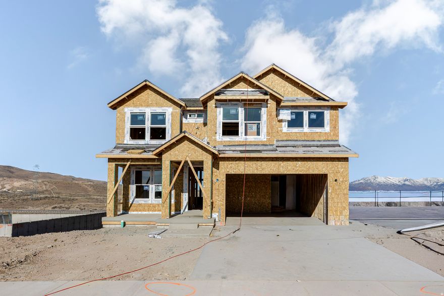 Come home to Ridgehorne at Mt. Saratoga-a master-planned community where comfort and convenience meet! Our open-concept single-family floorplans are designed to maximize space while still offering plenty of privacy. Surrounded by future parks, trails, and wide-open spaces, Ridgehorne is perfect for both relaxation and adventure. Enjoy amazing community amenities, including a clubhouse, pool, basketball court, bark park, playgrounds, and more. With Utah Lake, The Ranches Golf Club, local shopping, dining, and Pioneer Crossing all close by, you'll love the location just as much as the home. Reach out today to learn more or schedule your visit! (PEYTON LOT 704)