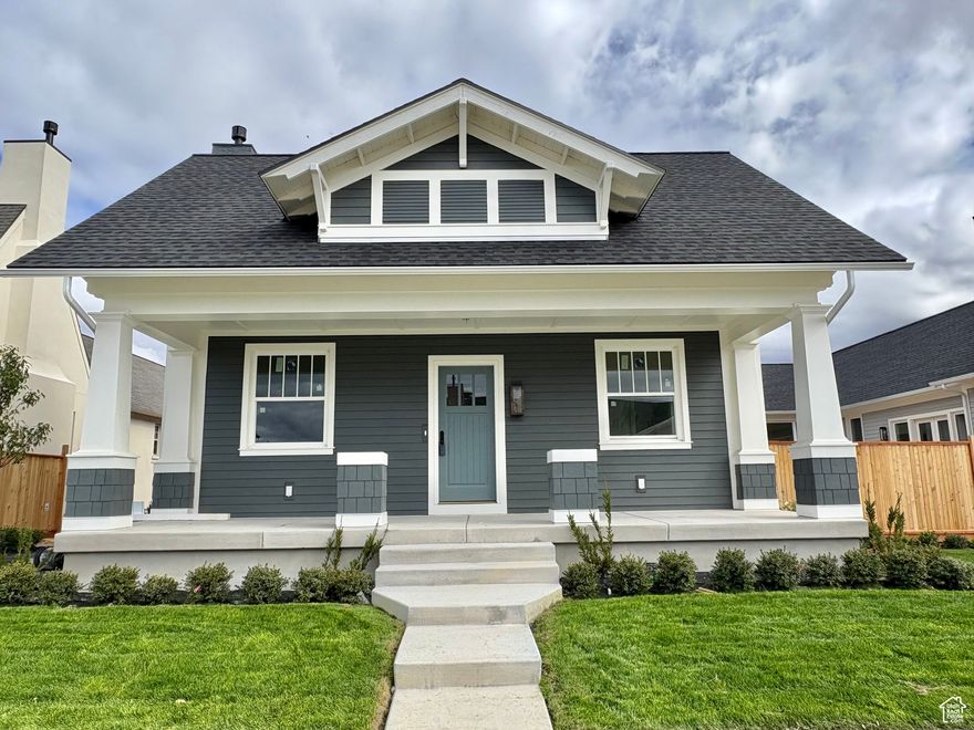 Home is complete and move in ready! Discover timeless charm and modern comfort in this beautifully designed Craftsman Cottage with gorgeous lake views from your spacious covered front porch. Nestled in Holdaway Fields, Vineyard's premier 55+ active adult community, this single-level home by Goodboro Homes blends elegant Utah architecture with thoughtful details for effortless living. Step inside to a light-filled, open-concept floor plan featuring premium upgrades throughout, from the gourmet kitchen with high-end finishes and a butler's pantry, to the luxurious primary suite with dual vanities and separate his-and-hers walk-in closets. Every space is designed with style, comfort, and functionality in mind. Need more space? You have the option to finish the basement! Which can feature 2 more bedrooms, bathroom, living room and game room ! Enjoy a maintenance-free lifestyle with HOA-covered front yard landscaping, plus snow removal from driveways, sidewalks, and roads. Resort-style community amenities include: Clubhouse with fitness center and gathering space Outdoor pool Two pickleball courts Scenic lakeside walking trails Perfectly located just minutes from Utah Lake Trail, Sleepy Ridge Golf Course, Topgolf, Megaplex Theatres, and a wide variety of shopping and dining options. Tour the fully staged model home next door! Open Monday & WednesdaySaturday from 126 PM (Tuesdays by appointment only).  Contact us today to schedule your private showing and secure your new home in Holdaway Fields!