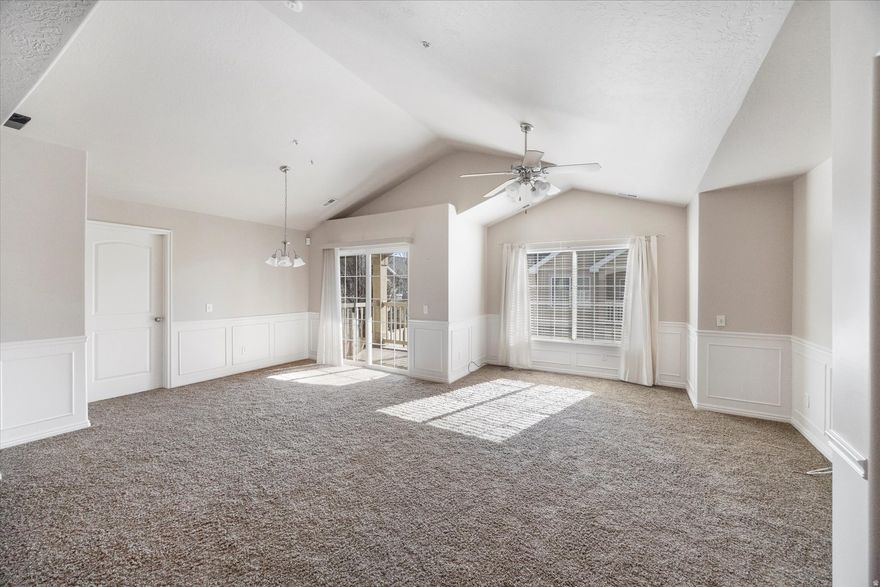 Welcome to this well-maintained 3-bedroom, 2-bath condo offering an open and inviting living, kitchen, and dining area-perfect for everyday living and entertaining. The functional layout provides comfortable living spaces with great natural flow throughout. Enjoy the convenience of a 1-car attached garage plus an additional assigned open parking space. Located in a gated community, residents have access to desirable amenities including a clubhouse and community pool. This home offers low-maintenance living in a secure setting-don't miss this opportunity!  Square footage figures are provided as a courtesy estimate only and were obtained from tax records .  Buyer is advised to obtain an independent measurement.  Agents: Please read agent remarks!