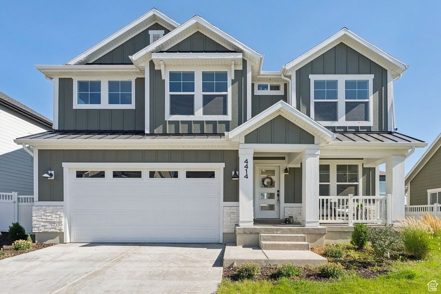 Do the math: With the cost to build this plan new, add the upgrades, and even with builder incentives, this is the way to go! The bright Peyton floorplan, completed in 2024, was built with over $80,000 in upgrades. There are too many features you are going to love to list. Do you love natural light? Well, you've got it, with the soaring two-story ceilings; light and openness abound. The kitchen comes equipped with a custom wood hood, oversized island, wall oven, and convection microwave, stunning backsplash, and a Kitchenaid stainless gas cooktop. The thoughtfully designed layout seamlessly connects the kitchen, living room, and a defined dining space. This is the heart of the home, and the perfect spot for family gatherings or to connect with loved ones after a long day. On the upper floor, you will appreciate the ample space this floorplan offers, featuring three bedrooms, two baths, and a loft area, everything you need. The primary bath includes upgraded cabinetry, dual sinks, and quartz countertops. Main floor office makes working from home with some separation from the living space a breeze. Unfinished basement offers opportunities for additional bedrooms and bathrooms, a movie room, or any number of layouts to fit your lifestyle. All of this in an amazing community with clubhouses, pools, walking and outdoor recreation opportunities and fun community events. You've got options in today's market with new builds and pre-existing homes, but don't let this tastefully designed and well thought-out home pass you by!