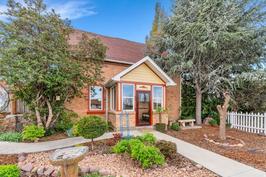 Charming  all Brick home. Main floor will be fleshly painted on May 11. Master bedrooms & bathroom on the main. 3 bedroom, 1 bath upstairs.  Two Bed Rooms are big enough for king size bed. All bedrooms are big enough for a queen size bed . Big family room & tall ceilings. Well taken care of.  ON demand Hot Water Tank!! BIg Beautiful yard  you will love!!!  This home has a wonderful kitchen pantry too. Large Laundry room with lots of light. On Demand Hot Water Tank. 1 car garage with RV Parking. Salem Pond is two blocks away. Walking distance to the schools. MAIN FLOOR WILL BE PAINTED WHITE May 11