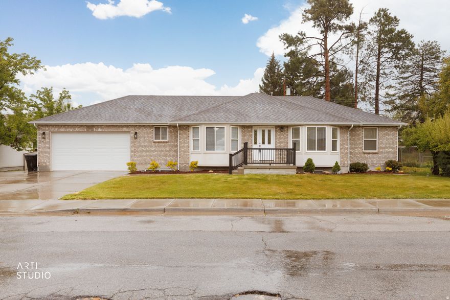 Rare opportunity in sought-after Holladay!  Located on a private, dead-end lane, this  brick rambler offers added privacy, minimal traffic, and a quiet setting that's hard to find. Originally owner-occupied and thoughtfully designed  with rental income in mind, this home features a full basement ADU with separate address (1901 & 1903) ideal for multi-generational living or income potential. Live in one level and rent the other or utilize the entire home.  Recent updates include fresh paint and new carpet, updated faucets, lighting and door hardware, with hardwood floors ready for refinishing or easy updating to a more modern LVP. The spacious backyard includes an older sport court offering a great opportunity to convert to a pickleball court, add a pool, or completely reimagine the space to fit your vision.   No HOA (snow removal included) and a prime location close to everything including great schools, shopping, dining, skiing  and freeway access Priced to sell--schedule your showing today! All information deemed reliable Buyer and Buyers agent to verify all information.